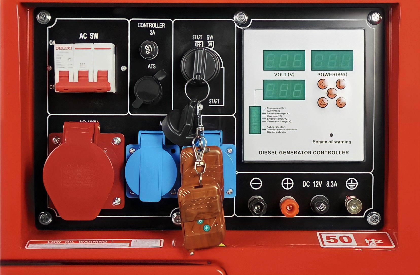 Generatore di Corrente Diesel 8,5kW Professionale Inverter Silenziato (ULTIMI STOCK )