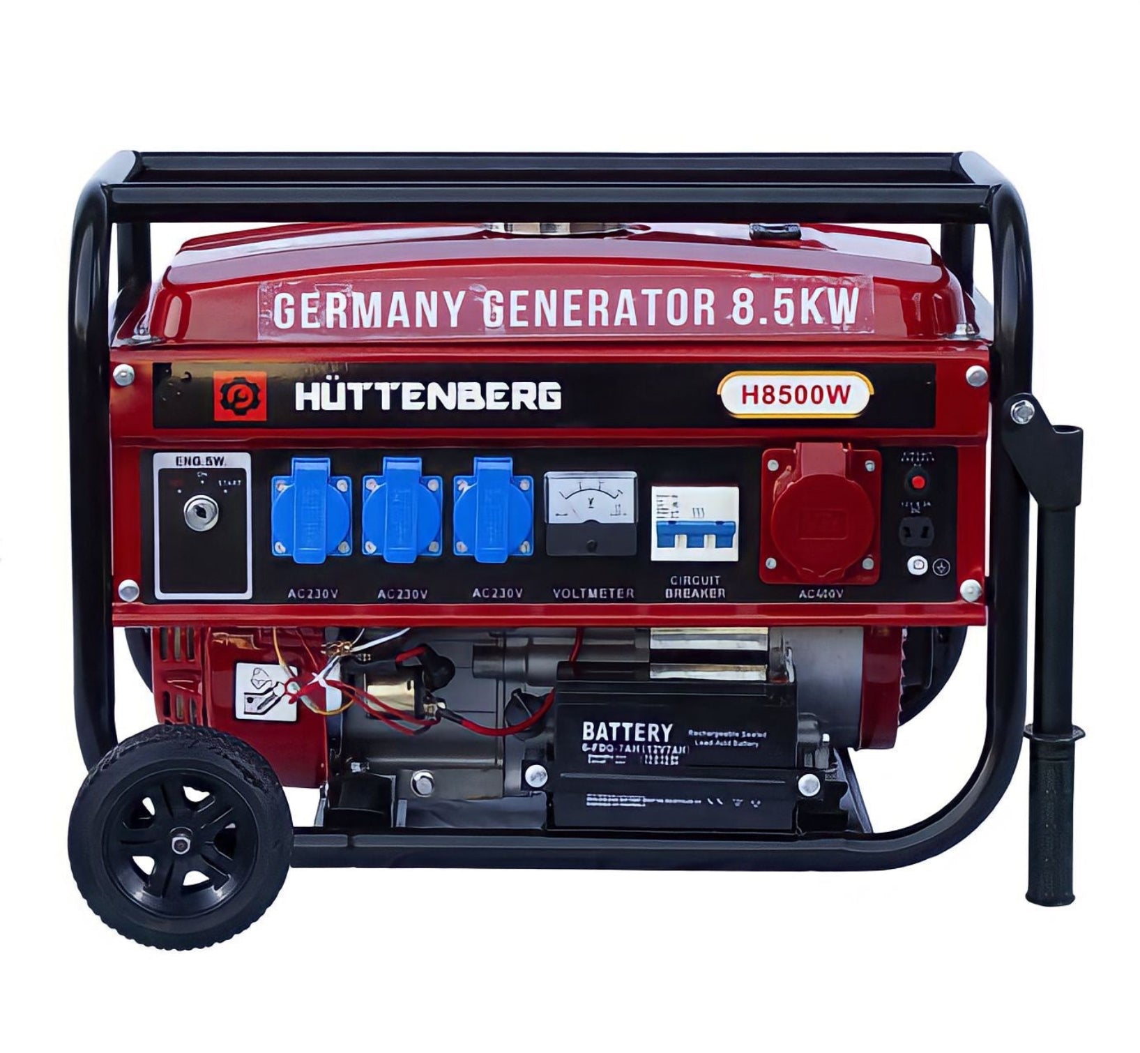 Generatore di Corrente a Benzina 3,0 kW Inverter Silenzioso Professionale