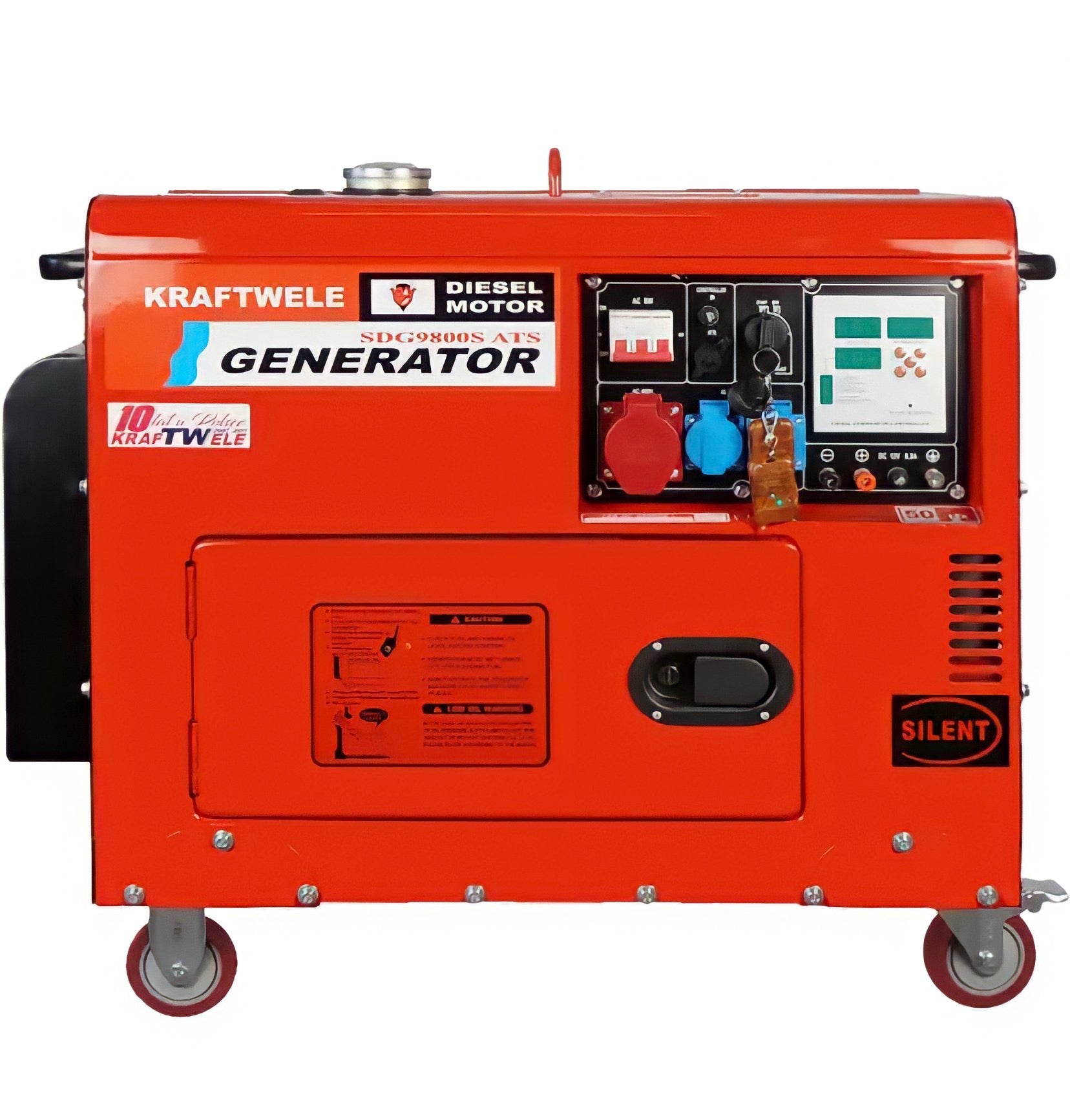 Generatore di Corrente Diesel 8,5kW Professionale Inverter Silenziato (ULTIMI STOCK )