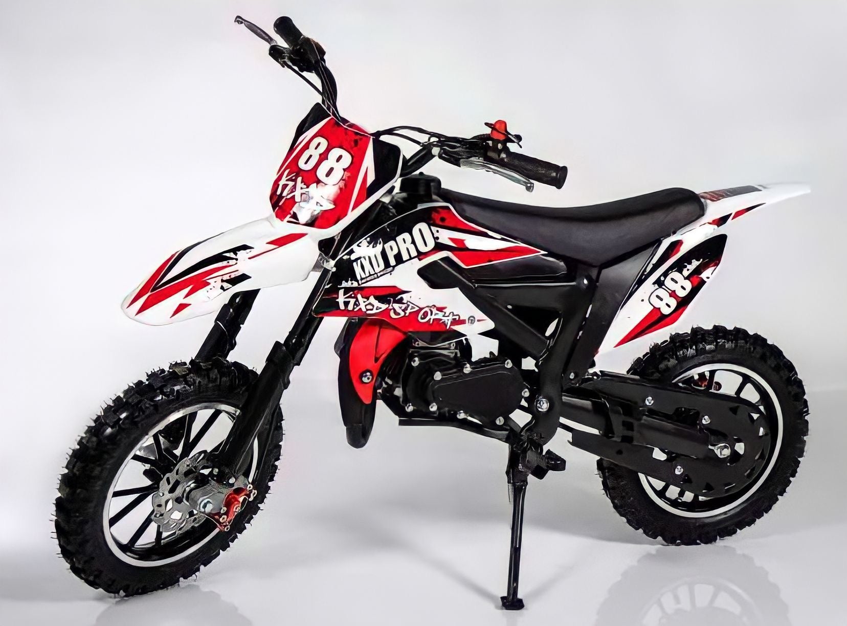 Mini moto Cross 50cc 2 tempi Cerchi da 10" 45Km/h