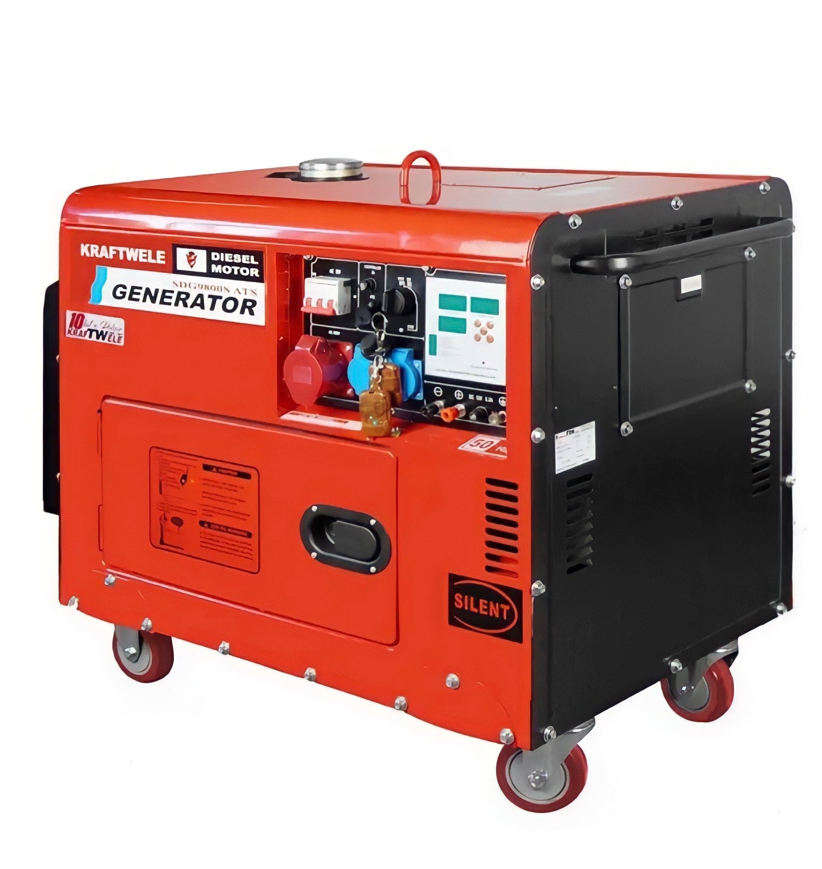 Generatore di Corrente Diesel 8,5kW Professionale Inverter Silenziato (ULTIMI STOCK )