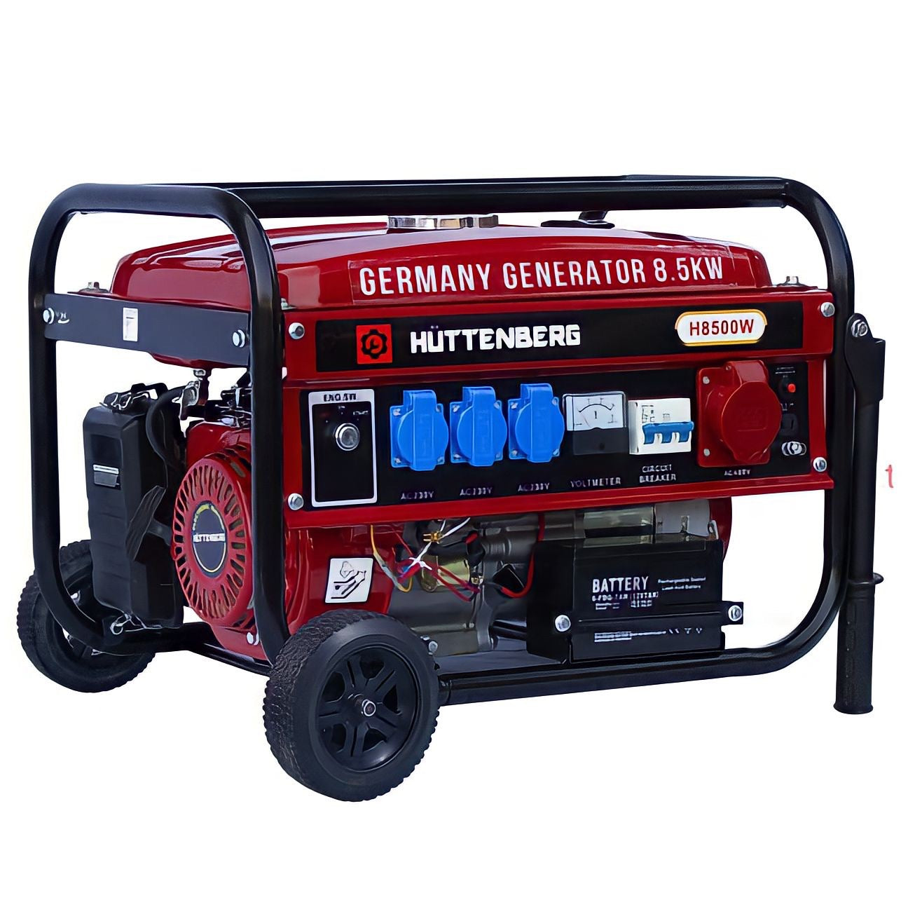 Generatore di Corrente a Benzina 3,0 kW Inverter Silenzioso Professionale