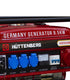 Generatore di Corrente a Benzina 3,0 kW Inverter Silenzioso Professionale