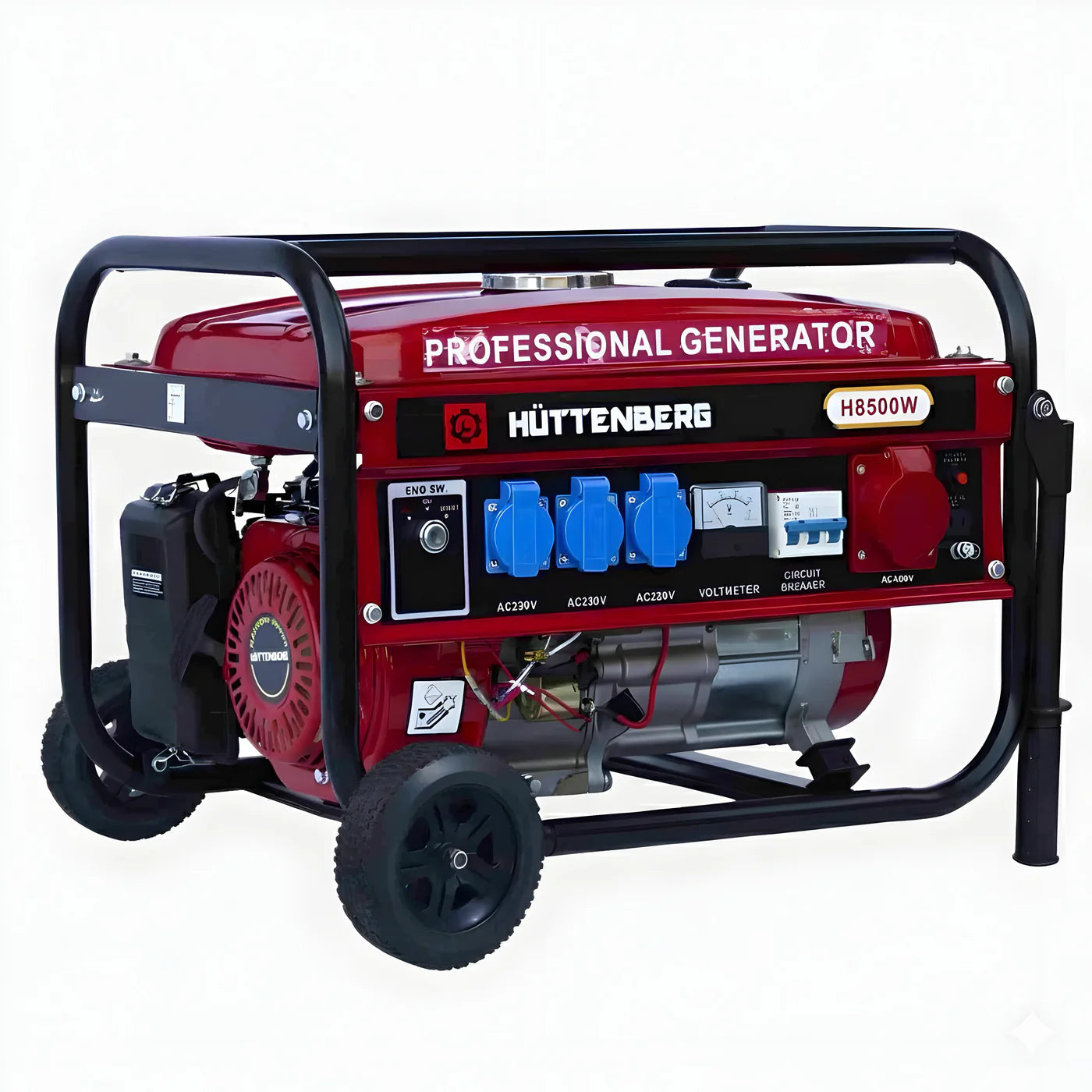 Generatore di Corrente a Benzina 3,0 kW Inverter Silenzioso Professionale