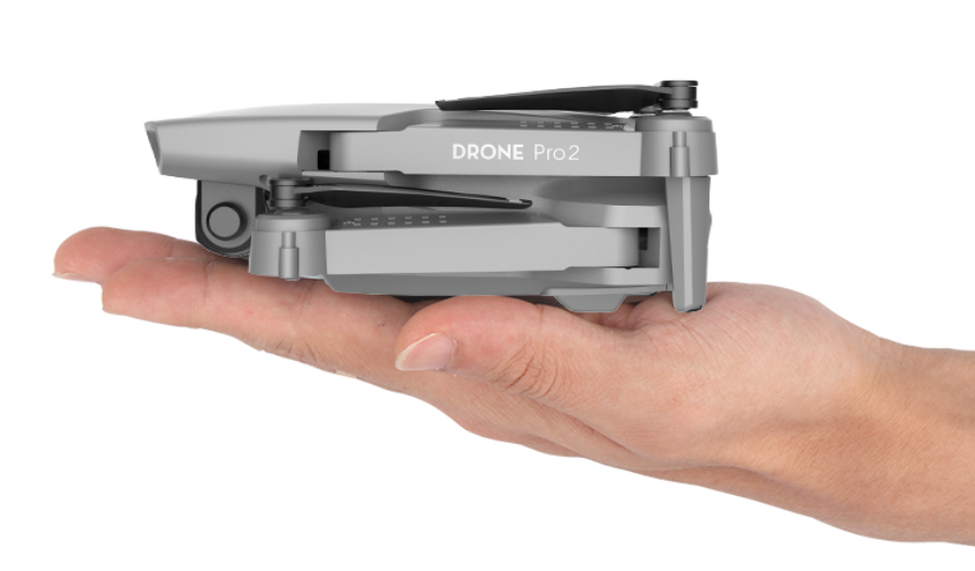 DRONE PIEGHEVOLE PRO 2 CON DOPPIA FOTOCAMERA HD