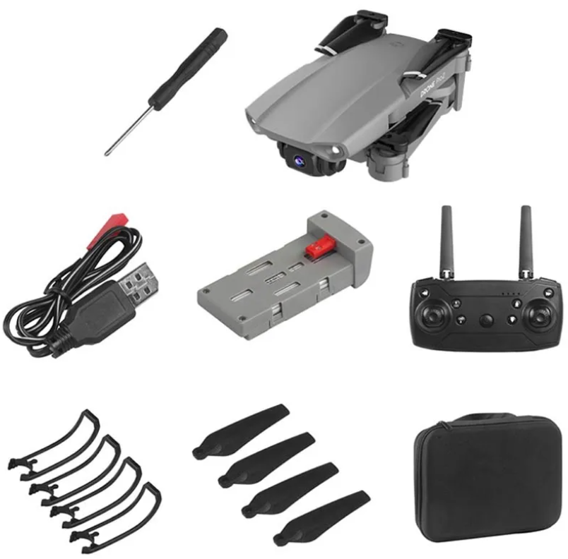 DRONE PIEGHEVOLE PRO 2 CON DOPPIA FOTOCAMERA HD