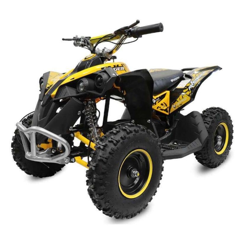 mini quad 800w per bambini da 4 anni a 13 anni  45 km