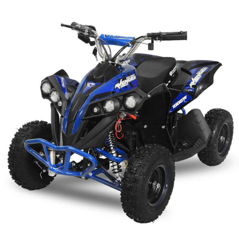 mini quad 800w per bambini da 4 anni a 13 anni  45 km