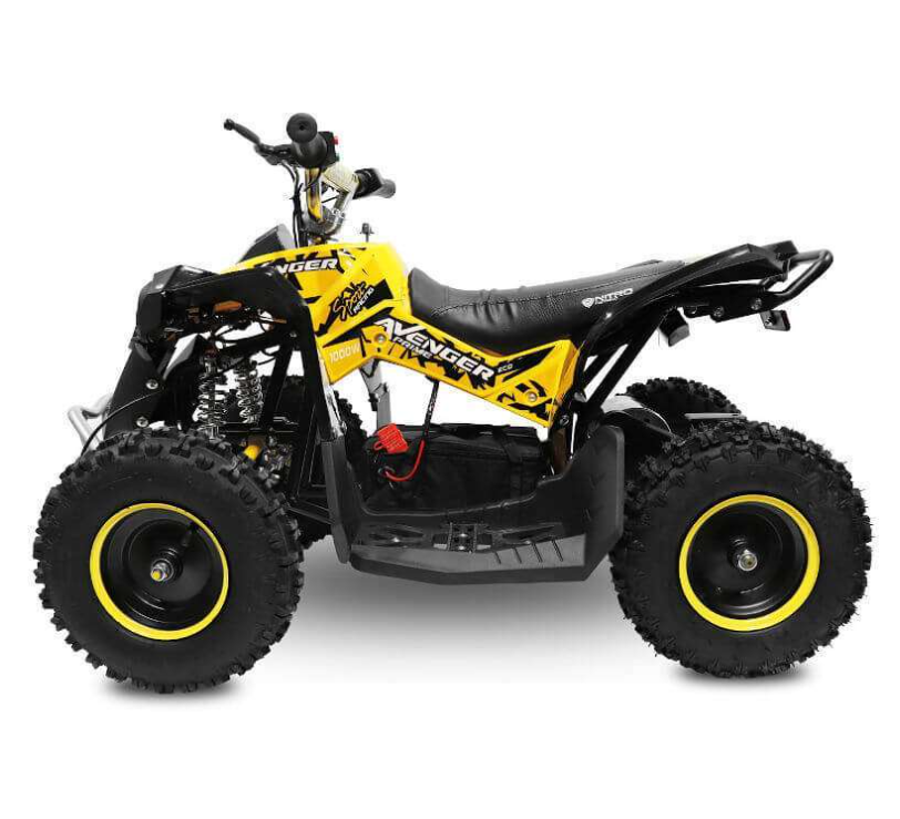 mini quad 800w per bambini da 4 anni a 13 anni  45 km