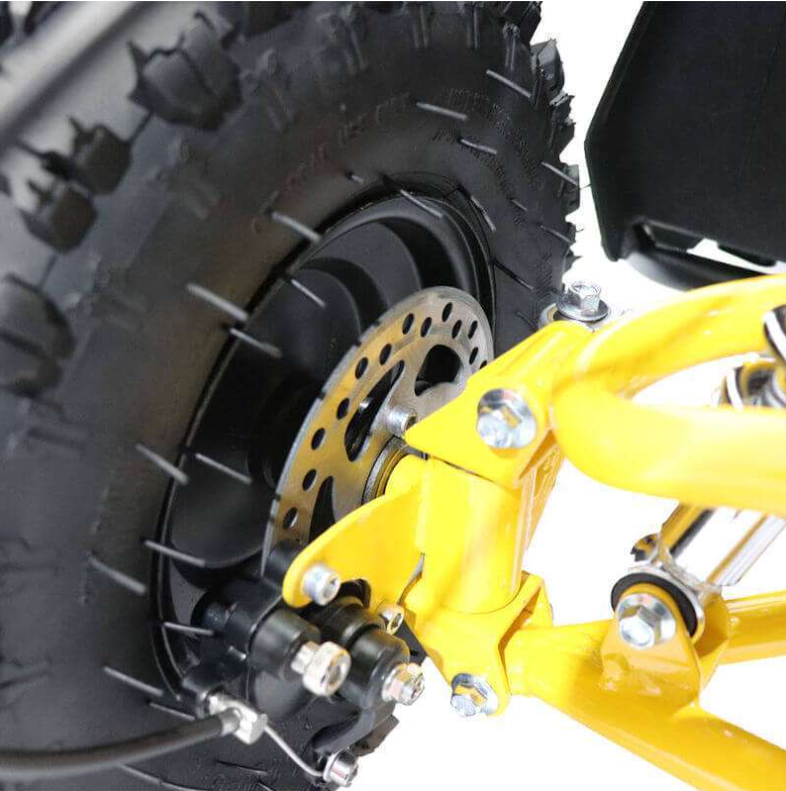 mini quad 800w per bambini da 4 anni a 13 anni  45 km