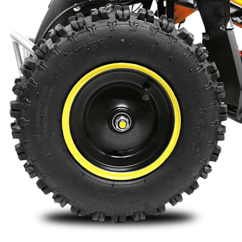 mini quad 800w per bambini da 4 anni a 13 anni  45 km