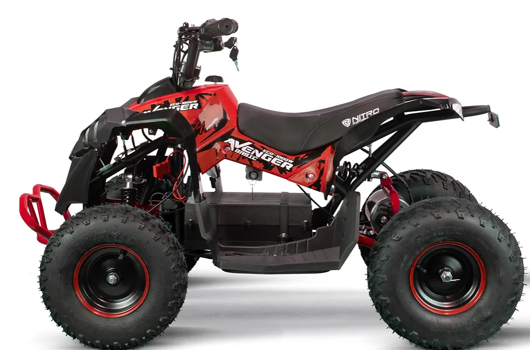 mini quad 800w per bambini da 4 anni a 13 anni  45 km