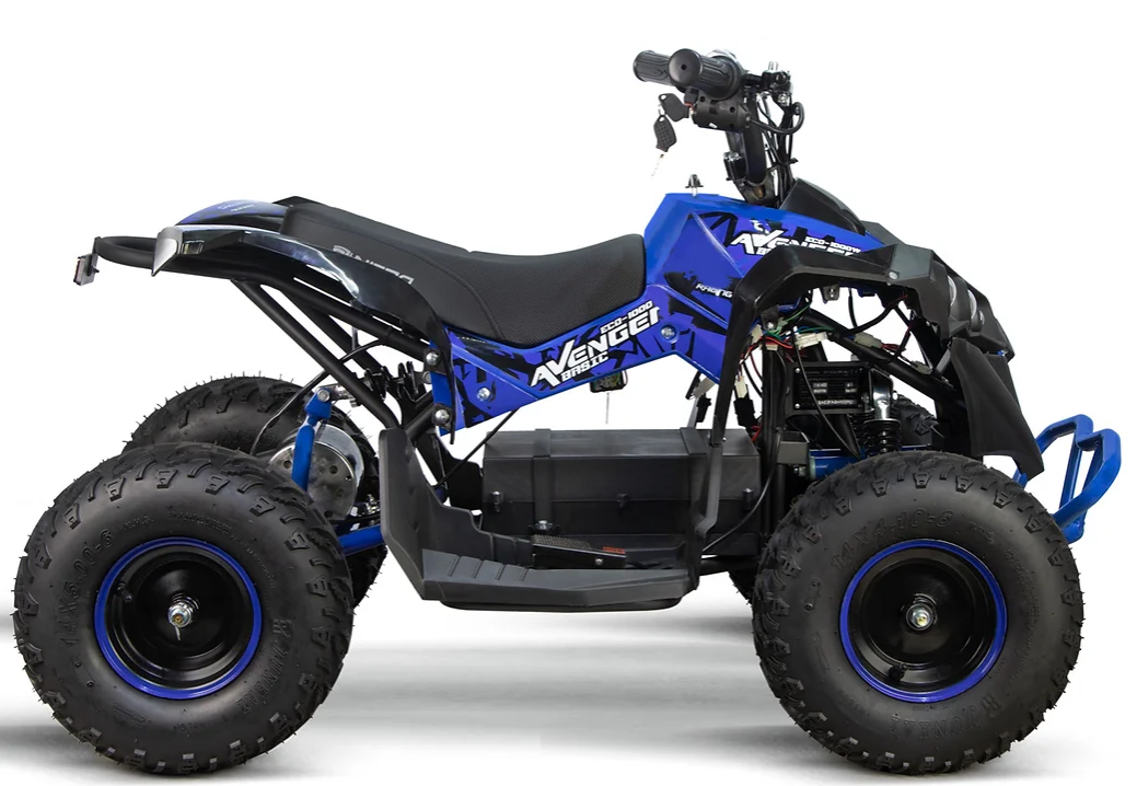 mini quad 800w per bambini da 4 anni a 13 anni  45 km