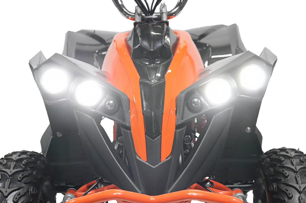 mini quad 800w per bambini da 4 anni a 13 anni  45 km