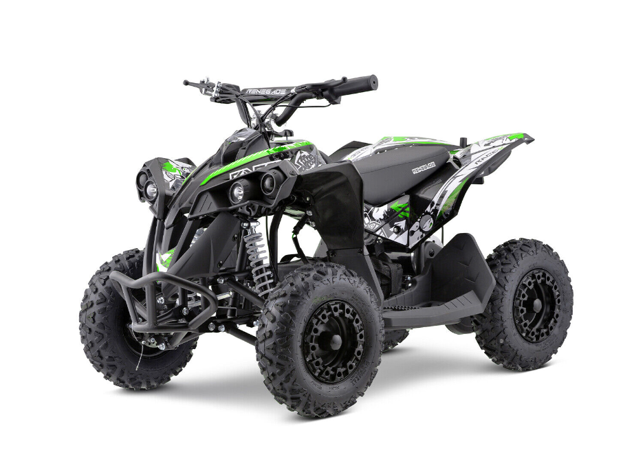Mini quad elettrico 1000 W e 48 V, Atv (veicolo per tutti i terreni), per bambini.