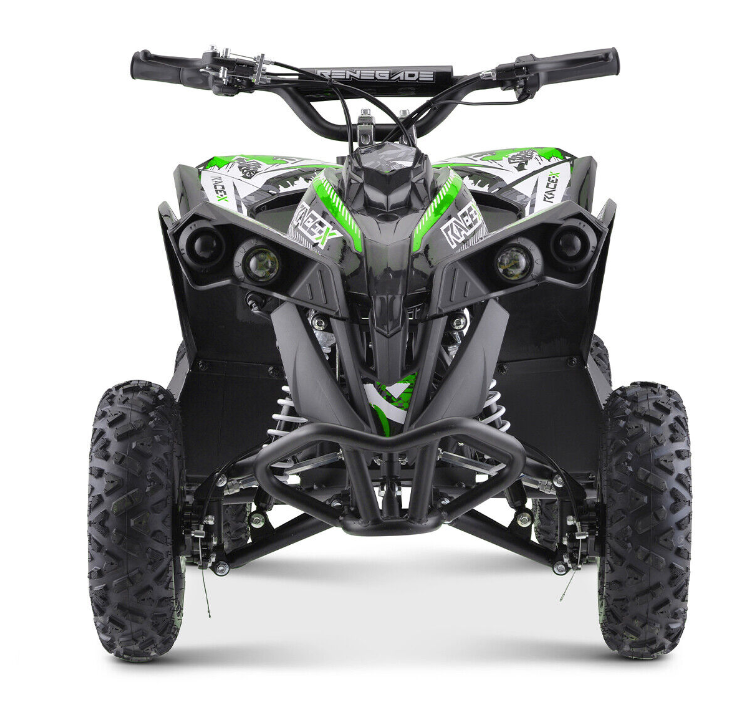 Mini quad elettrico 1000 W e 48 V, Atv (veicolo per tutti i terreni), per bambini.