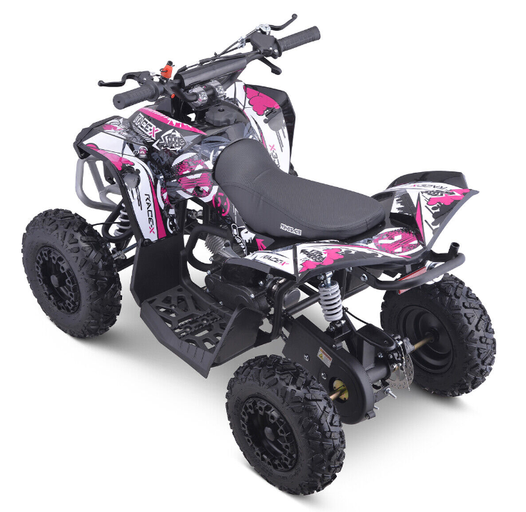 Mini quad elettrico 1000 W e 48 V, Atv (veicolo per tutti i terreni), per bambini.