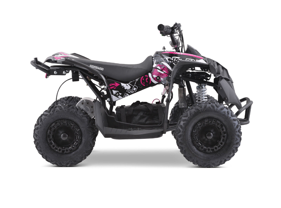 Mini quad elettrico 1000 W e 48 V, Atv (veicolo per tutti i terreni), per bambini.