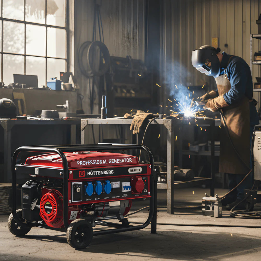 Generatore di Corrente a Benzina 3,0 kW Inverter Silenzioso Professionale
