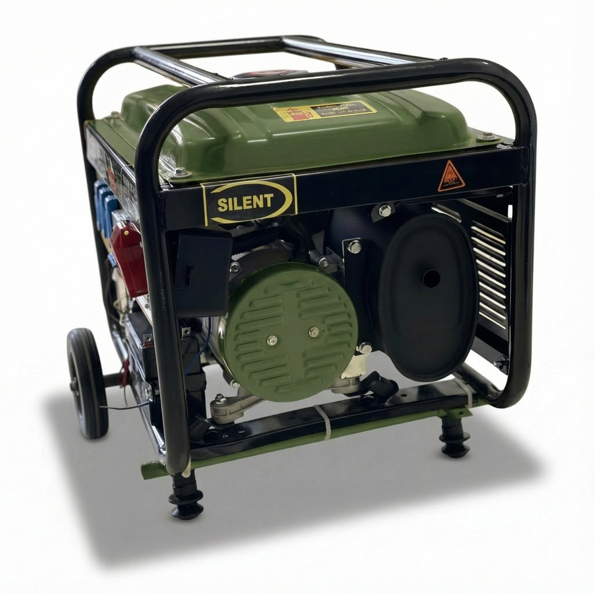 Generatore di Corrente Diesel 6,0 kW Inverter Silenziato Monofase Trifase