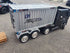 Camion container elettrico bambini 12v telecomando 4 potenti motori