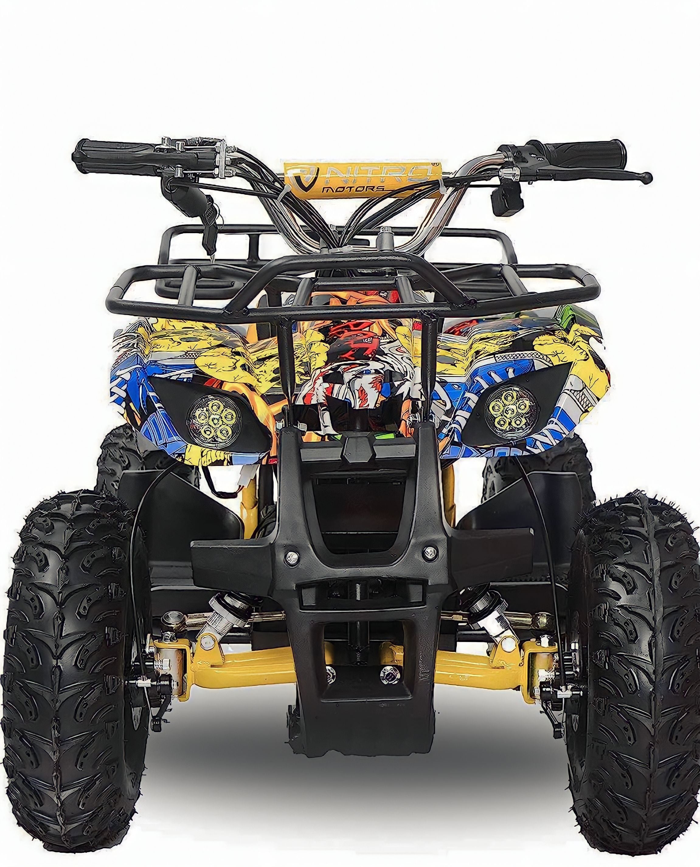 MINIQUAD HUMMER MINI ATV ELETTRICO 1000W 36V RUOTE 6"