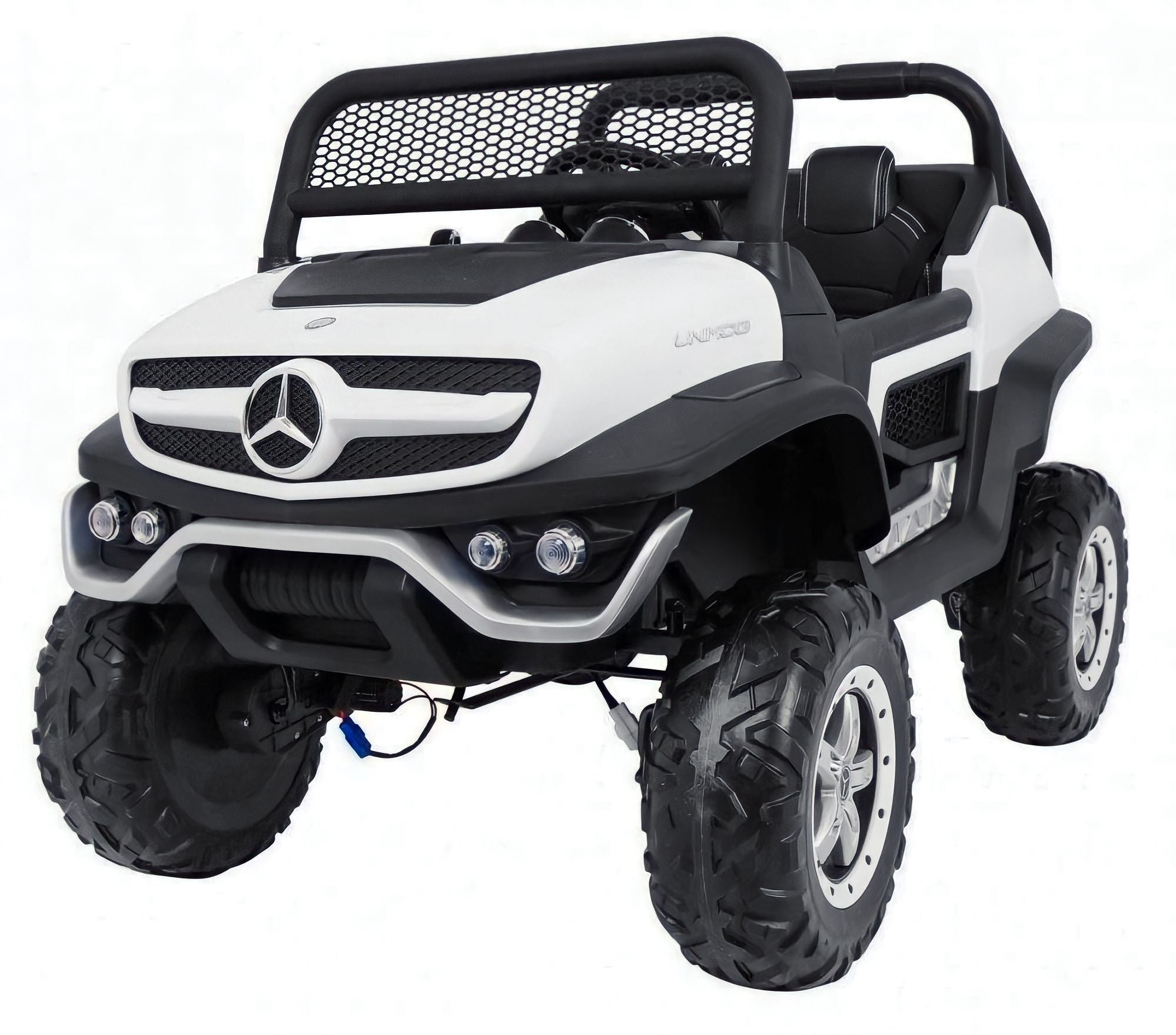 macchina elettrica 2 posti 24V per bambini mercedes UNIMOG