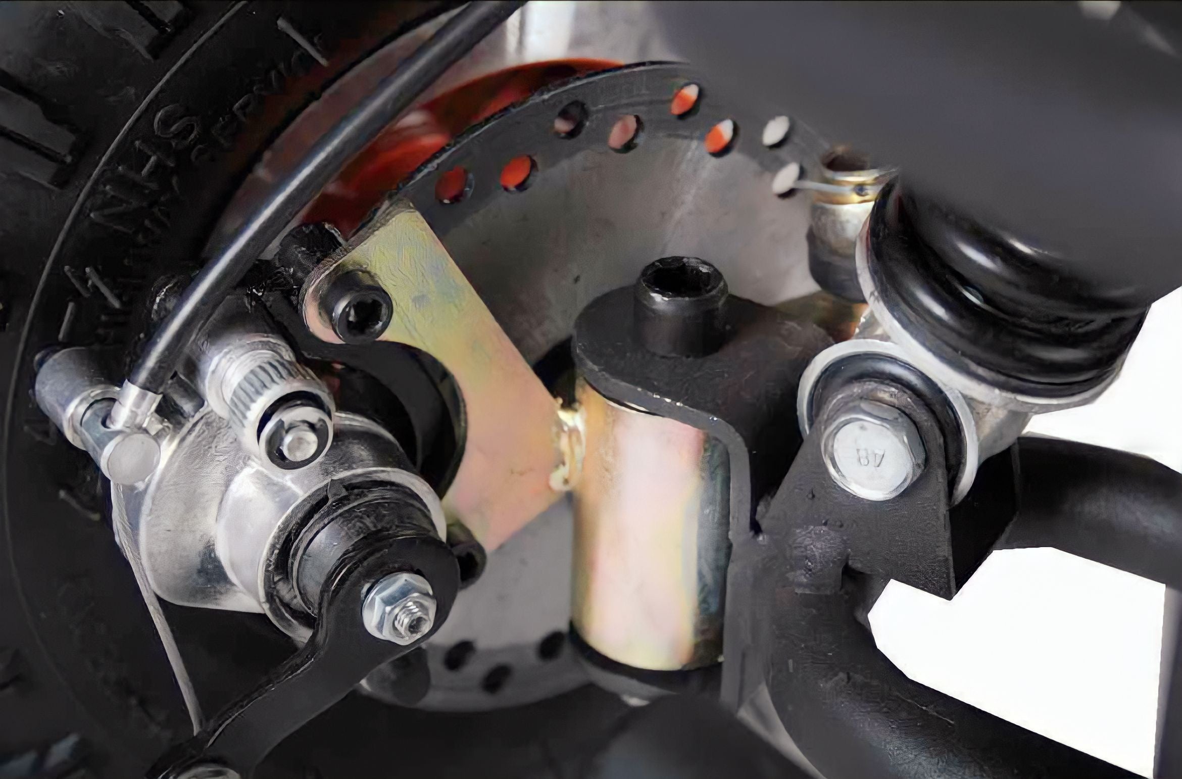 Mini quad 50cc 2T miscela al 2%  Regolatore di velocità