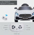 Macchina Elettrica per Bambini 12V con Licenza Mercedes GTR Small AMG