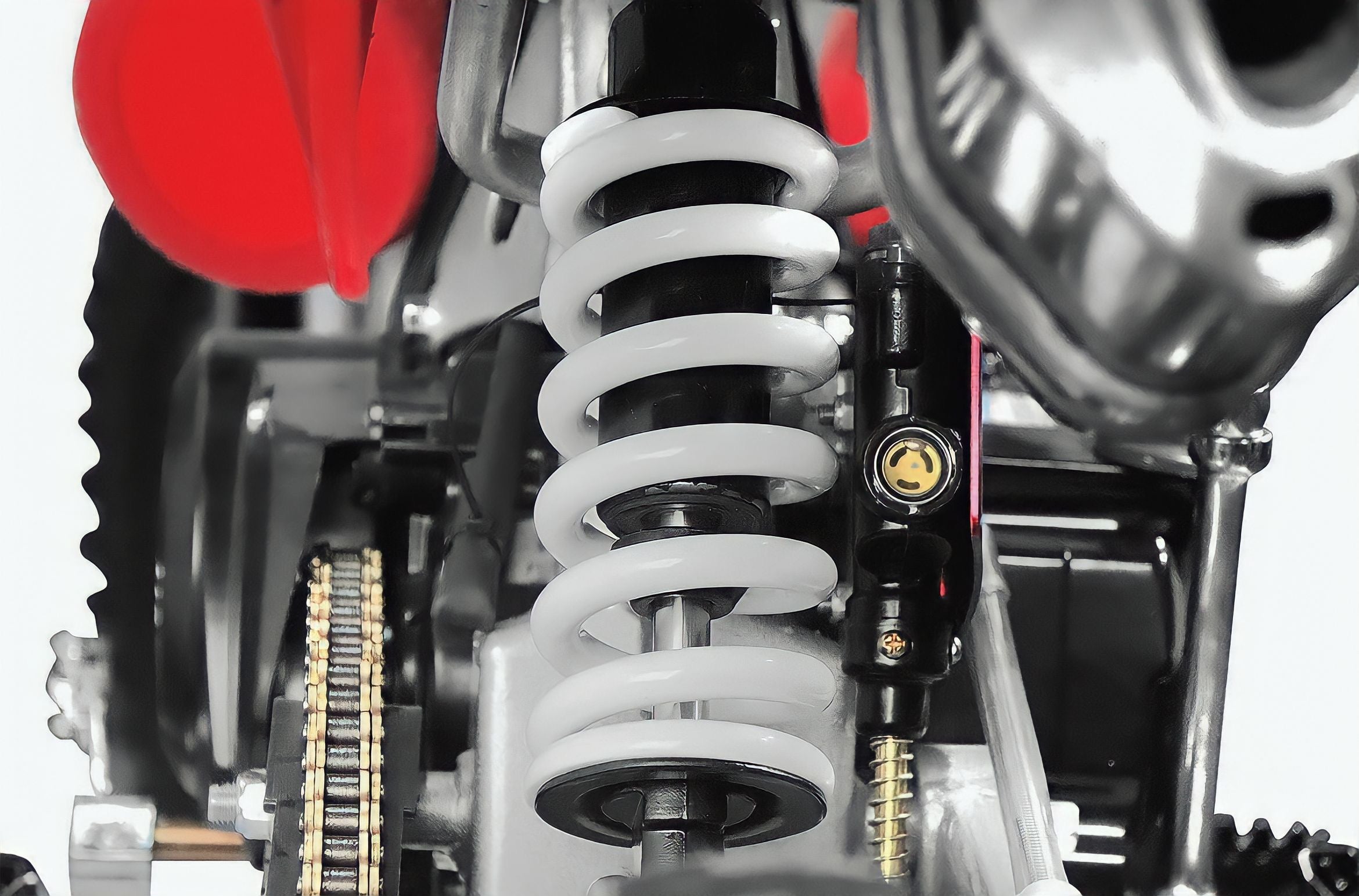 MOTO CROSS PIT-BIKE 125 CC 4 TEMPI 14/17 ROSSA
