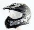 Casco Cross - SC05 - TNT - Caschi DEAD HEAD NERO / BIANCO LUCIDO
