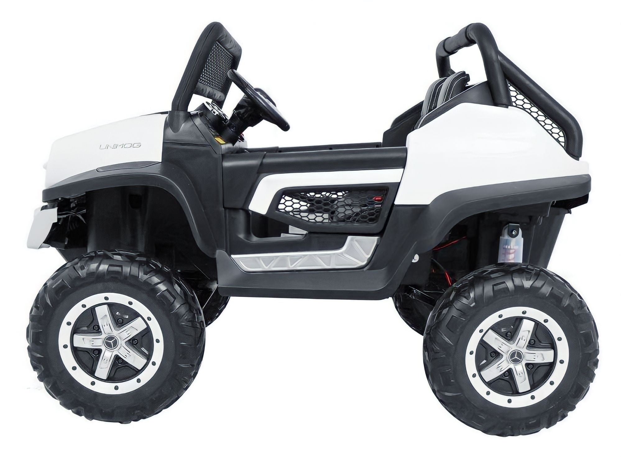 macchina elettrica 2 posti 24V per bambini mercedes UNIMOG