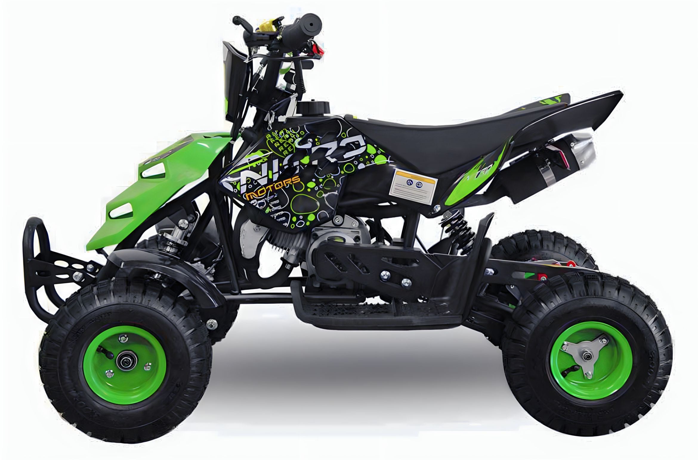 Mini Quad 50cc R5A Ruota 4" pollici - misure di sicurezza