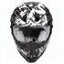 Casco Cross - SC05 - TNT - Caschi DEAD HEAD NERO / BIANCO LUCIDO