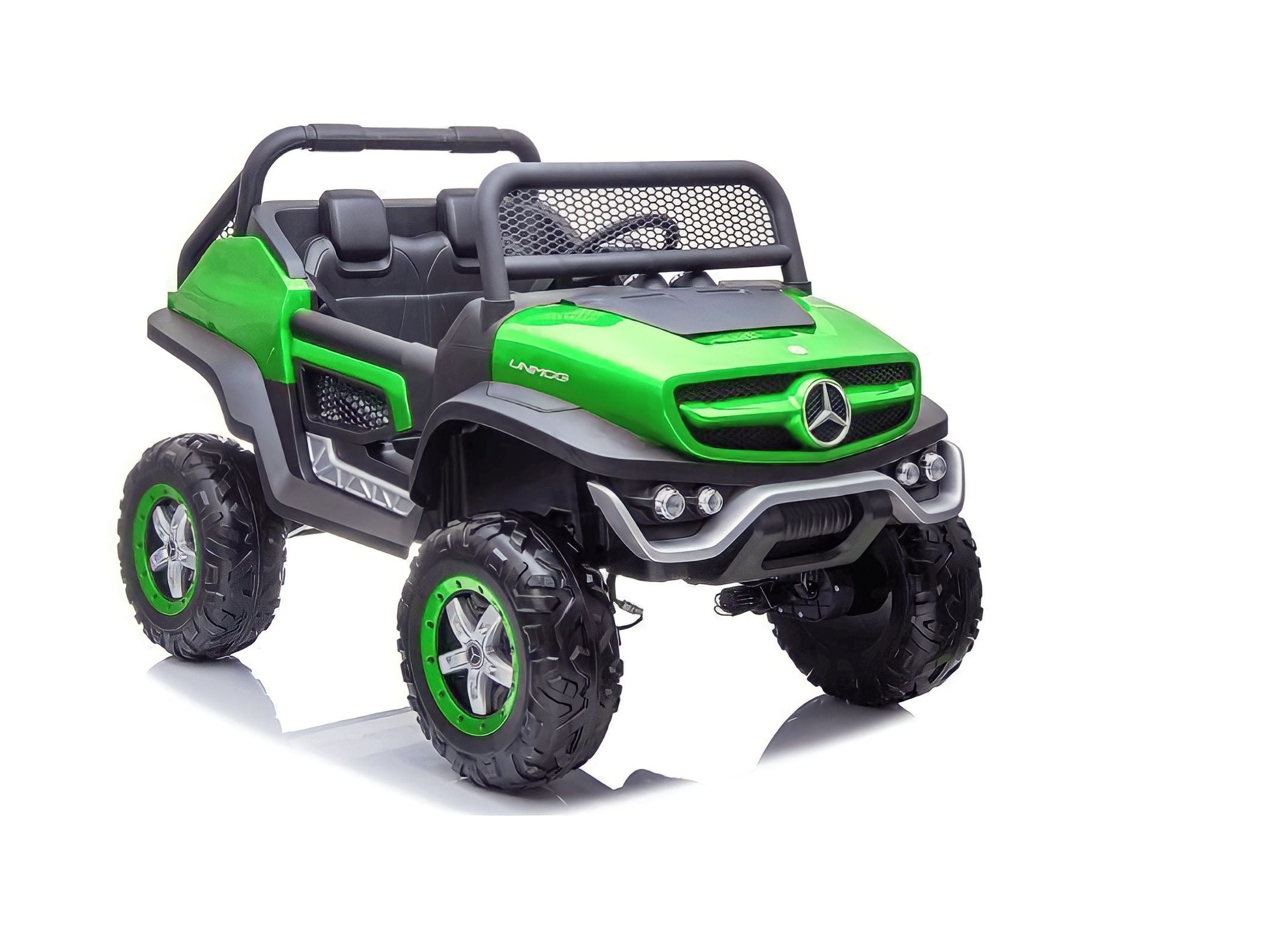 macchina elettrica 2 posti 24V per bambini mercedes UNIMOG
