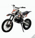 PIT-BIKE 125 CC 4 TEMPI 14/17 XTREME ROSSA NERA