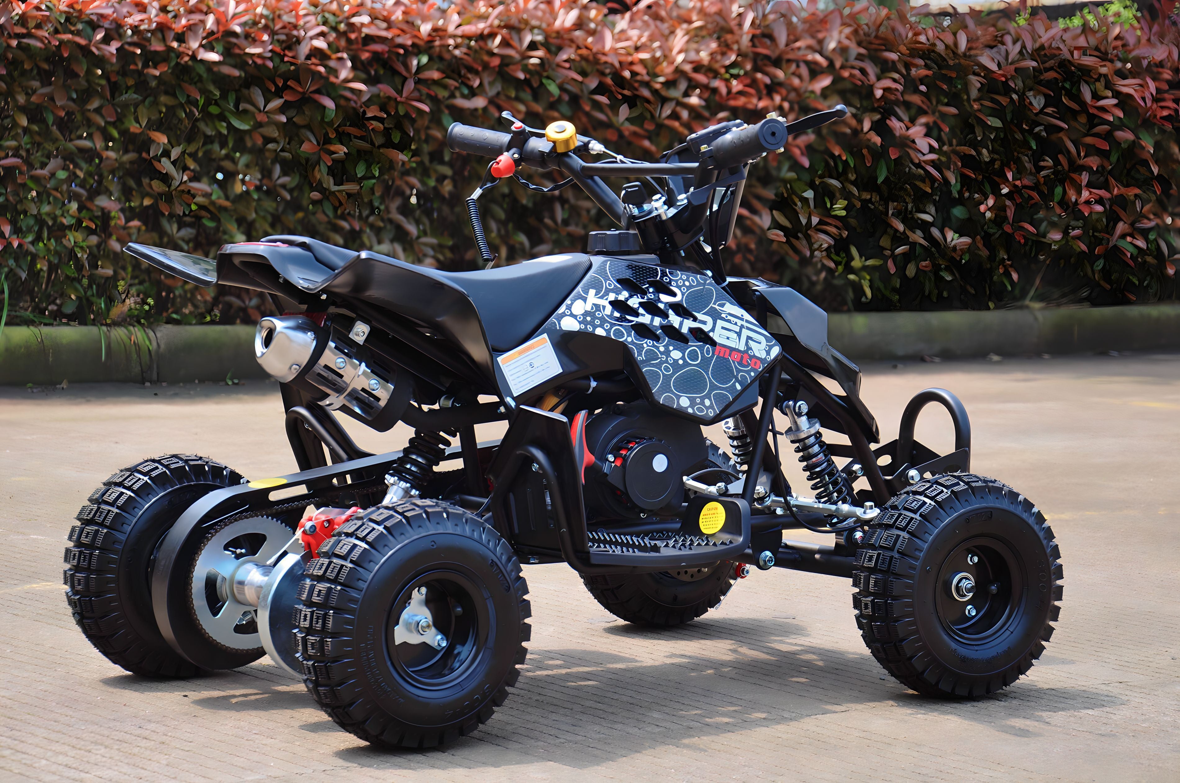 Mini Quad 50cc R5A Ruota 4" pollici - misure di sicurezza