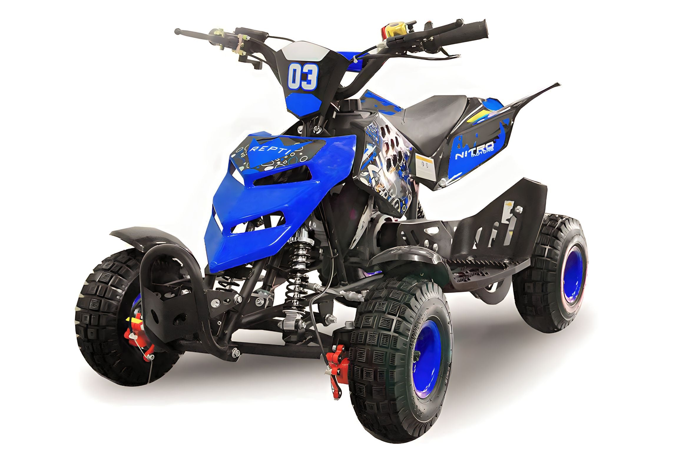 Mini Quad 50cc R5A Ruota 4" pollici - misure di sicurezza
