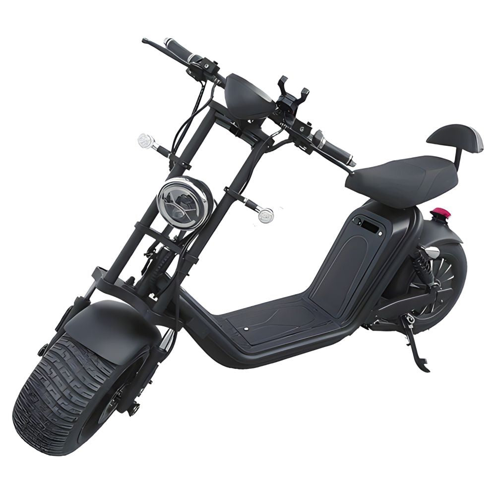 Scooter elettrico 12 pollici 2000 W 28 Ah Batteria Velocità massima 45 km / h Freno a disco idraulico Luce LED