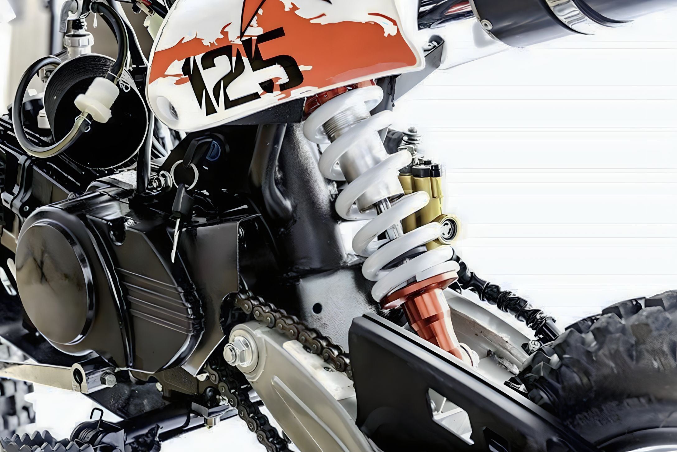 PIT-BIKE 125 CC 4 TEMPI 14/17 XTREME ROSSA NERA