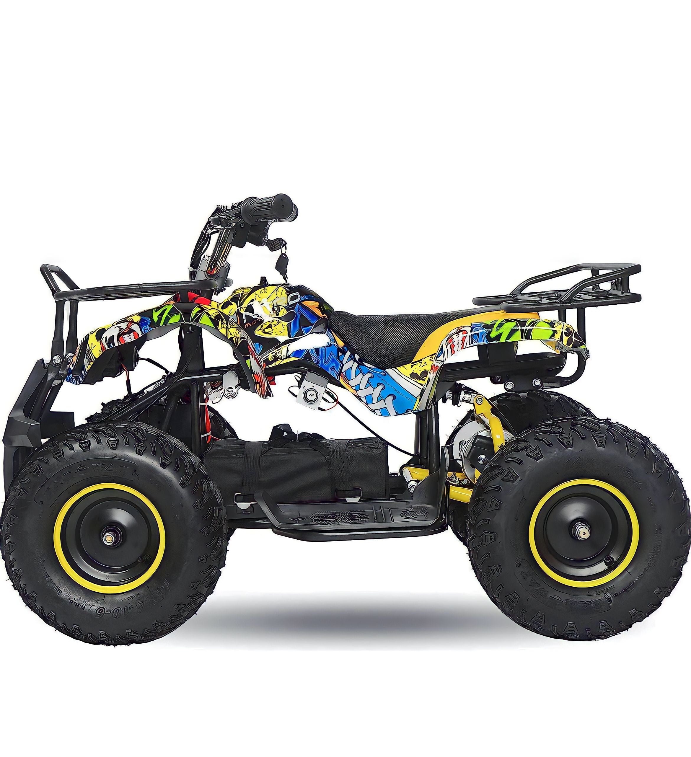 MINIQUAD HUMMER MINI ATV ELETTRICO 1000W 36V RUOTE 6"