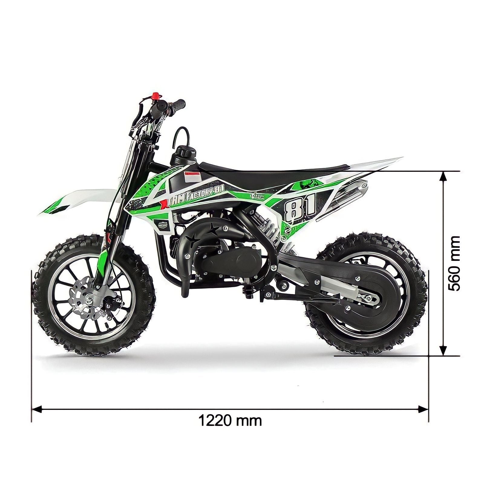 MINI CROSS ELETTRICA / PIT BIKE  36V 1000 W  PER BAMBINI