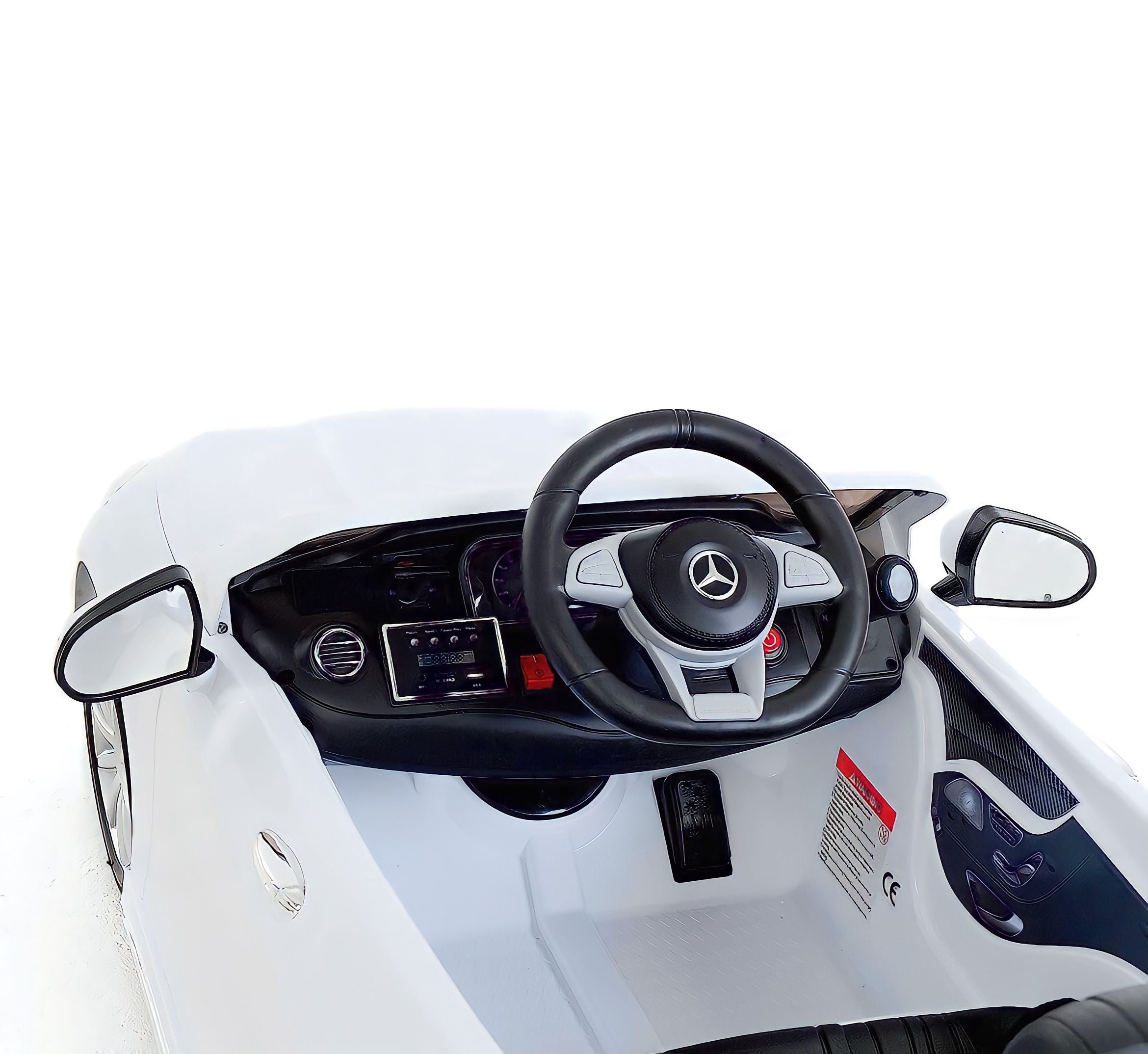 MACCHINA ELETTRICA PER BAMBINI MERCEDES-BENZ S63 AMG NERO 2 X MOTORE 12V CON TELECOMANDO