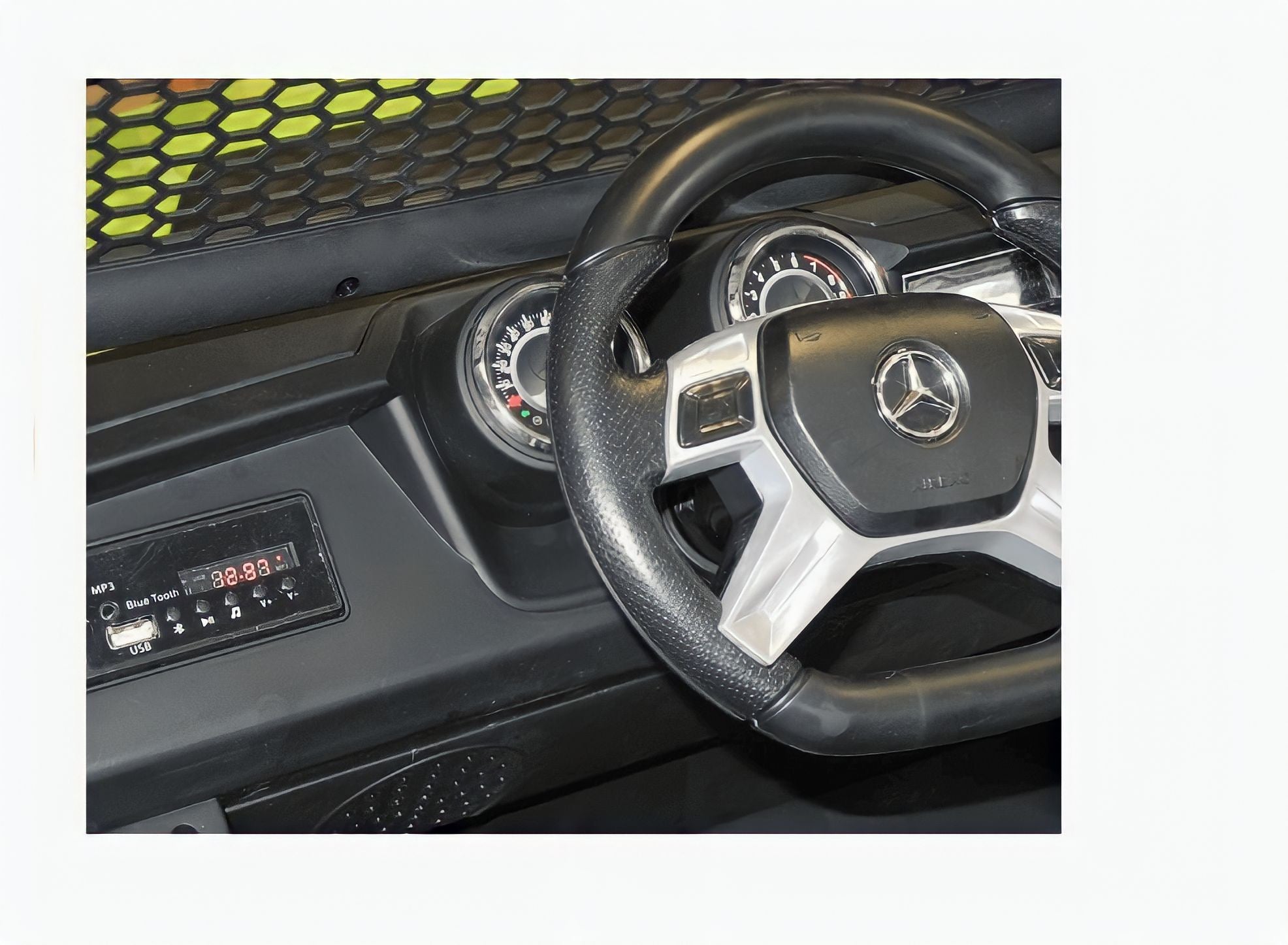 macchina elettrica 2 posti 24V per bambini mercedes UNIMOG