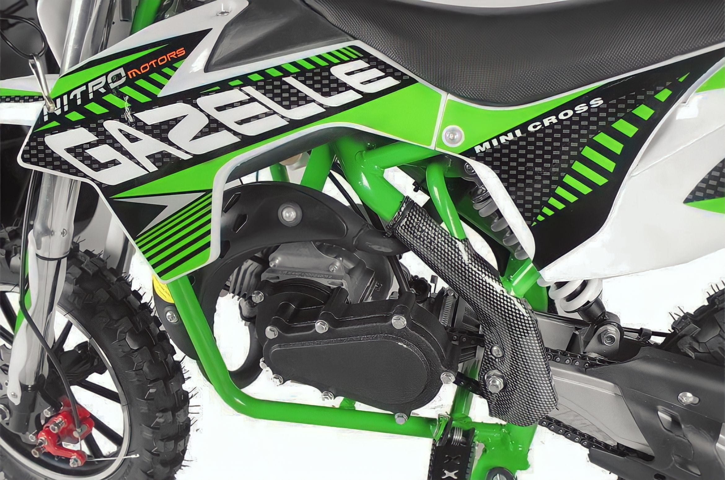 Mini Cross Gazelle Tuning 50cc 2 tempi Cerchi da 10" 40Km/h
