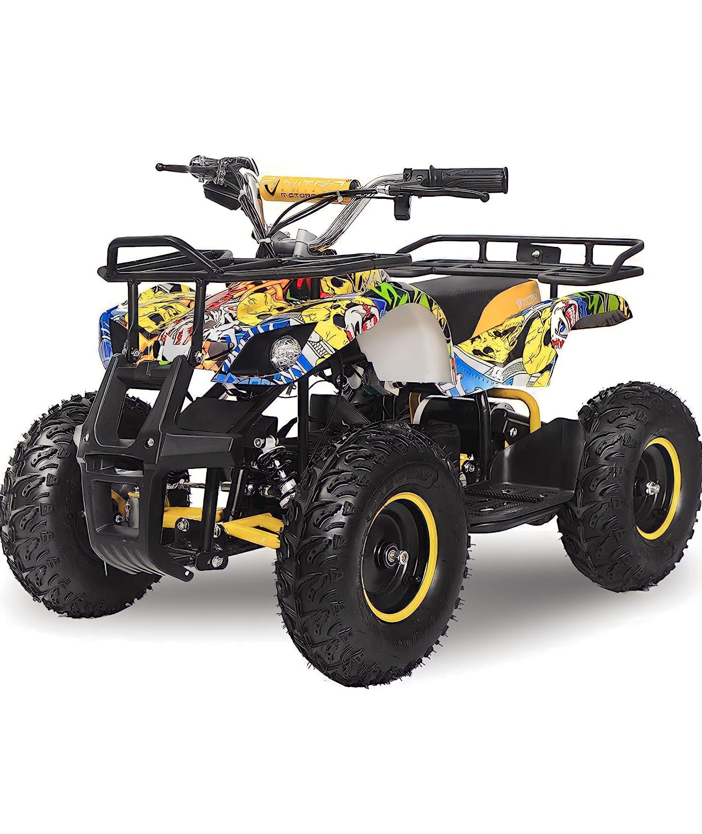 MINIQUAD HUMMER MINI ATV ELETTRICO 1000W 36V RUOTE 6"