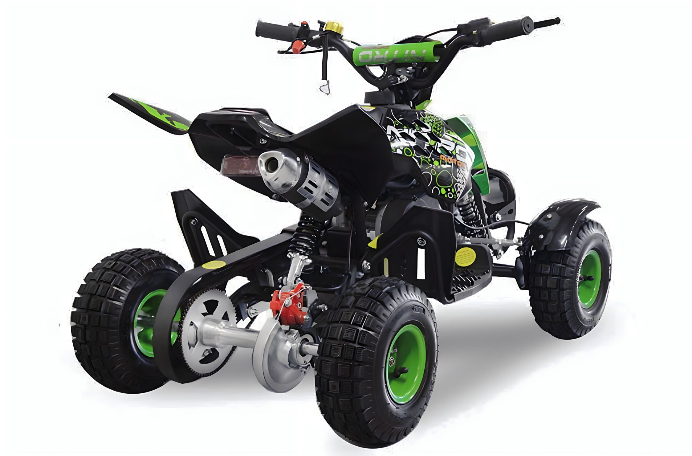 Mini Quad 50cc R5A Ruota 4" pollici - misure di sicurezza