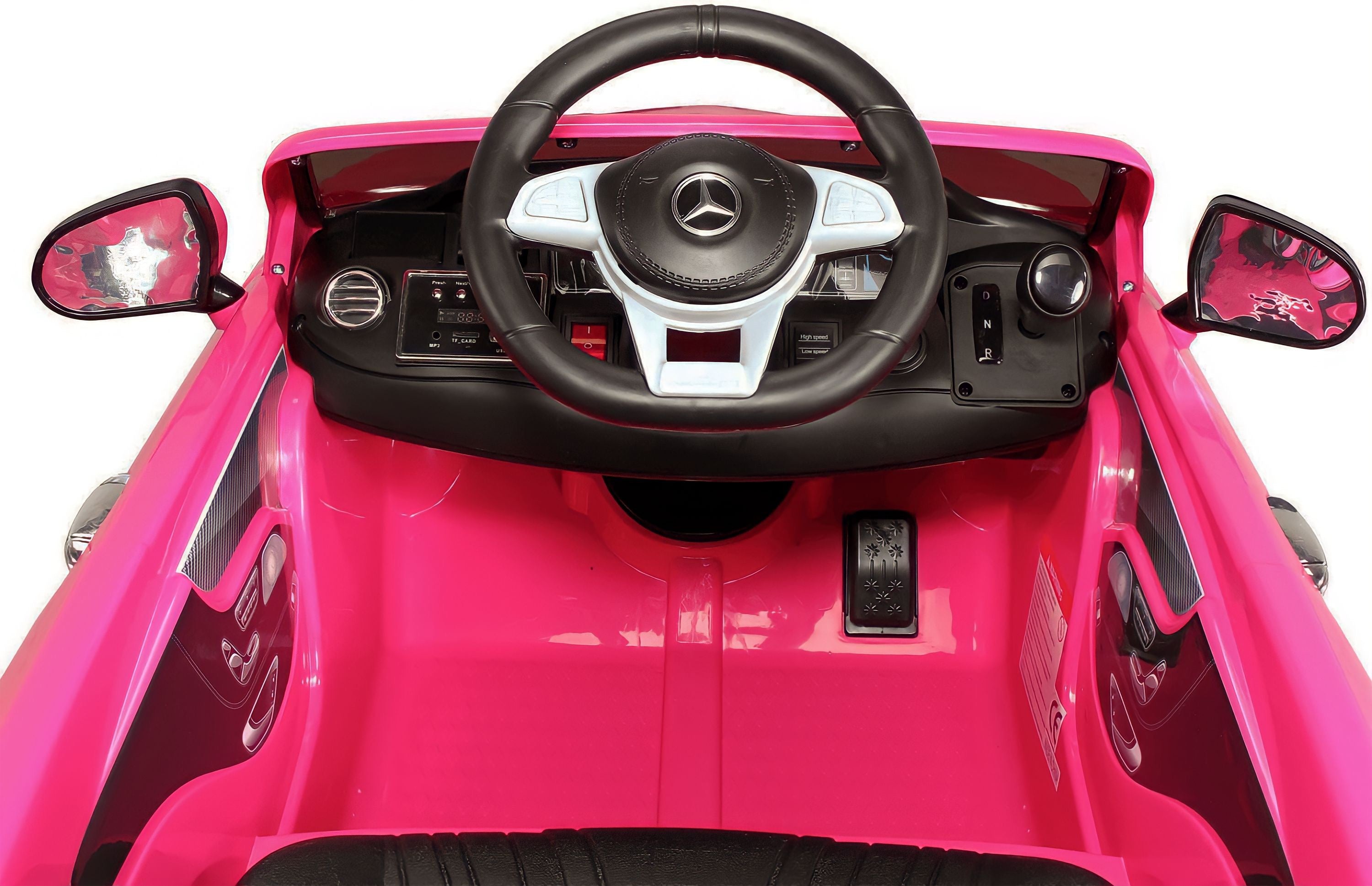 MACCHINA ELETTRICA PER BAMBINI MERCEDES-BENZ S63 AMG NERO 2 X MOTORE 12V CON TELECOMANDO