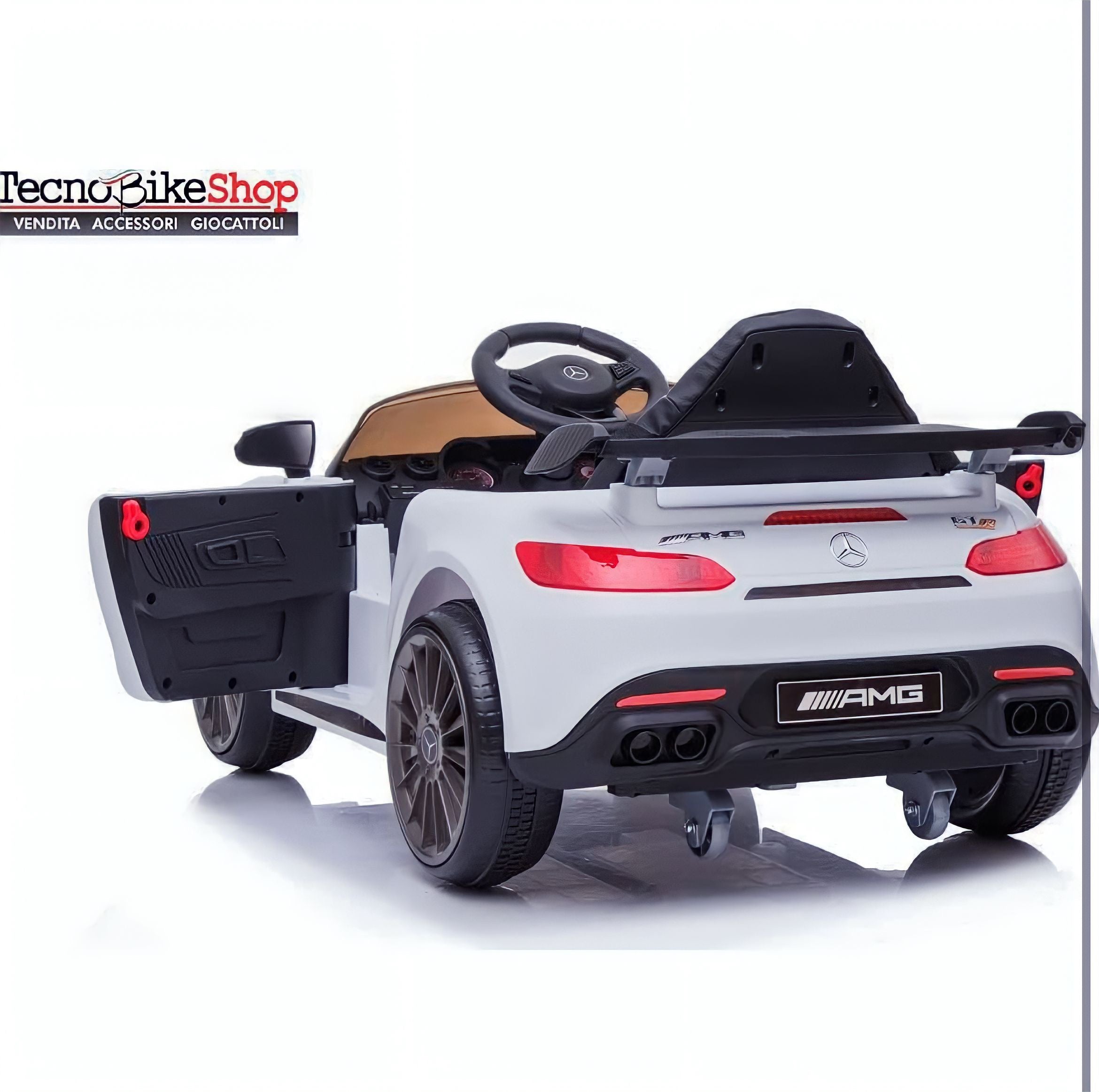 Macchina Elettrica per Bambini 12V con Licenza Mercedes GTR Small AMG