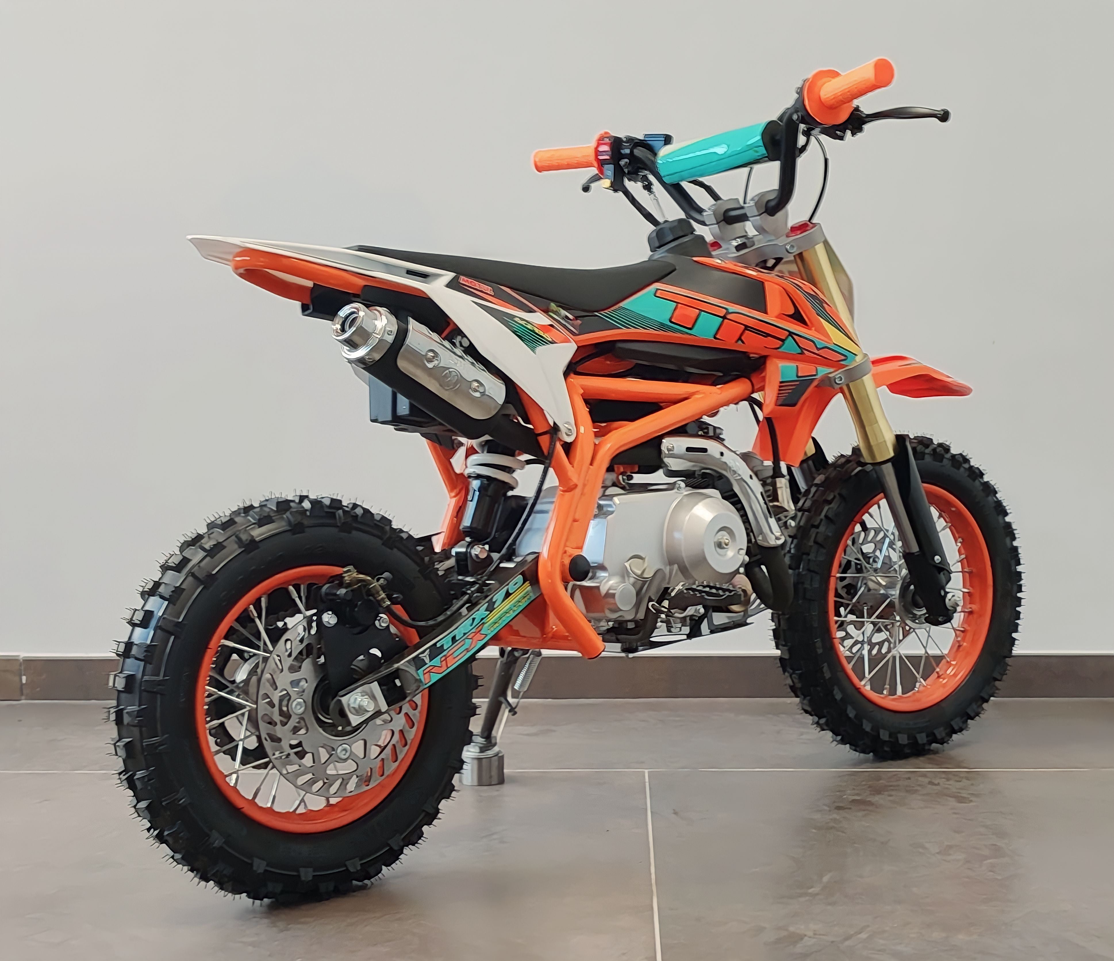 Moto cross-Pit bike 110cc TXR automatica ruota 12" 10" pollici